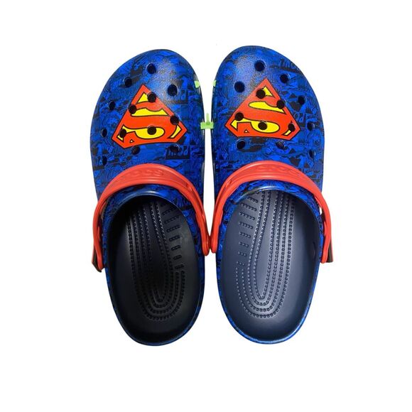 CROCS Other - Crocs Superman Classic Clog Women’s 12 Men’s 10 NWT